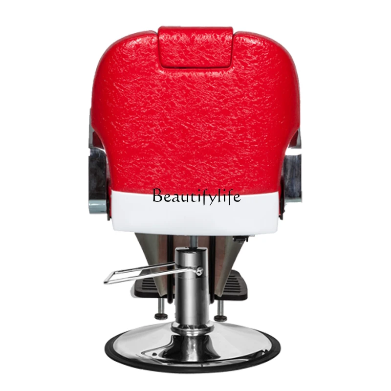 High-End Barber Hot Dyeing Chair Can Be Put down Barber Chair