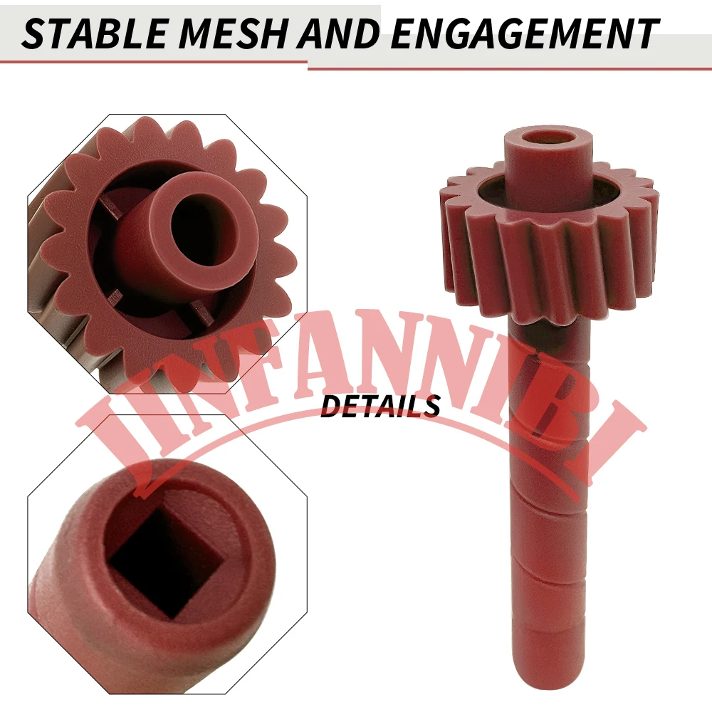 21 Tooth Speedo Driven Gear & Seals Kit for GM TH350 Turbo 350 Speedometer view 5
