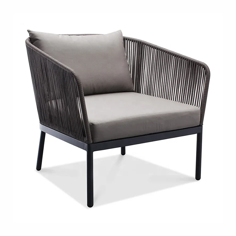 

One Seat Outdoor Garden Patio and Hotel Sofa Rattan Weave Chair