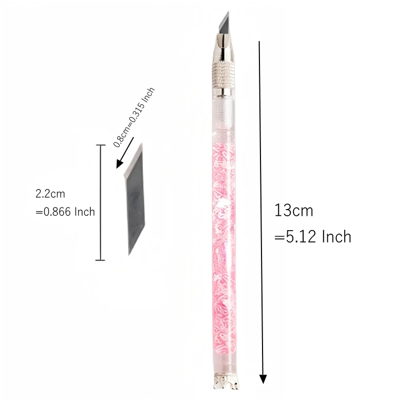 Hot Sale Ins Paper Cutter Penknife Scalpel with Steel Blades for Crafts Arts Drawing DIY Repair Precision Engraving Knives