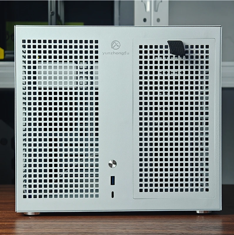 New Upgraded Sagittarius 8-Bay NAS Chassis Black ATX Power/MATX Full-Height PCIe for Synology Home Storage