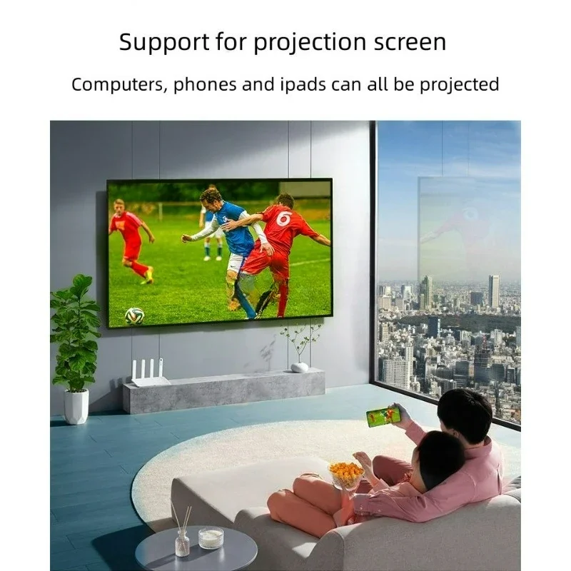 65 Inch 4K UHD Android Smart TV - Ultra Thin LED Flat Screen with HDR | WiFi & Streaming Apps | Multi-Language Support