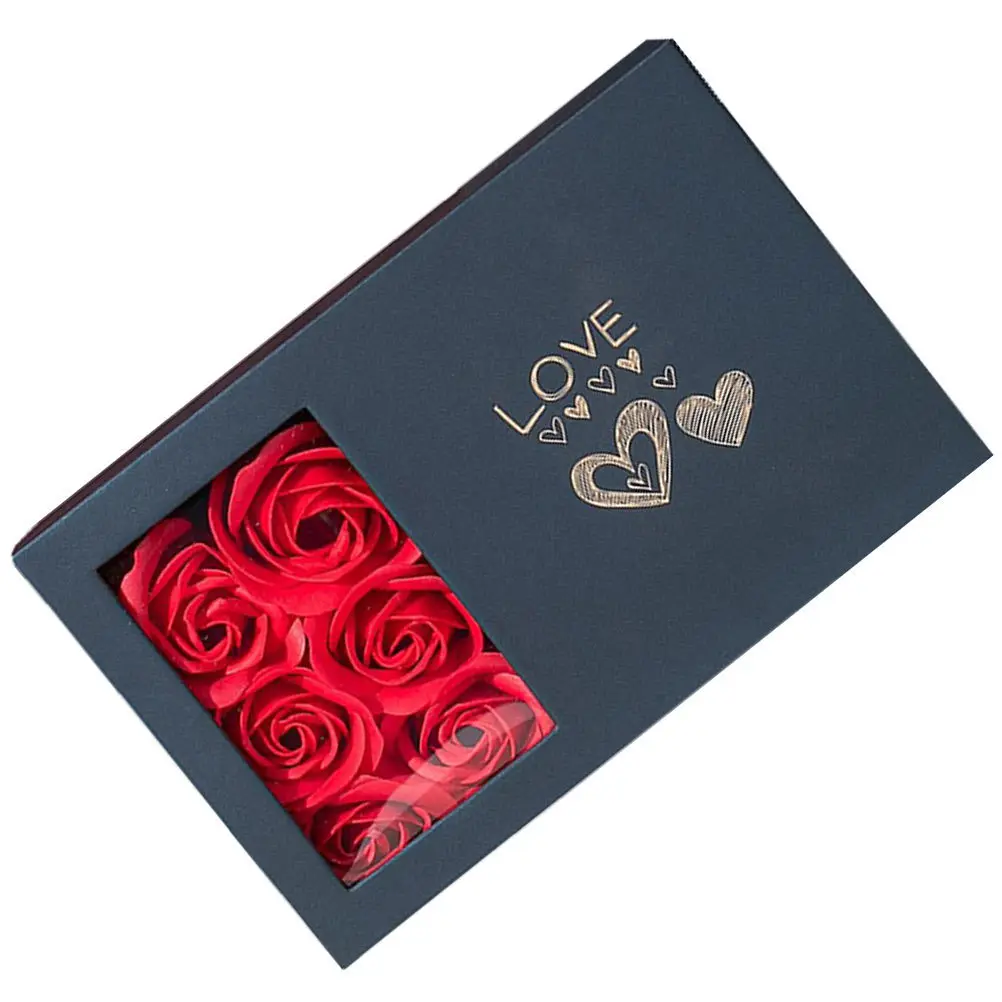1Set Flower Decoration Jewelry Box Premium Quality Simple Design for Gifts Party Wedding Jewelry Holder Storage