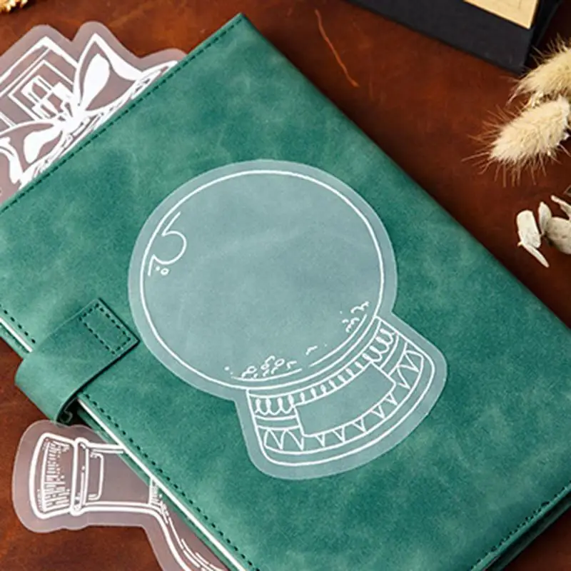 Floral Bookmark DIY 20pcs Adults Kids Transparent Bookmark DIY Kit Students Stationery Bookmarks For Writers For Classroom