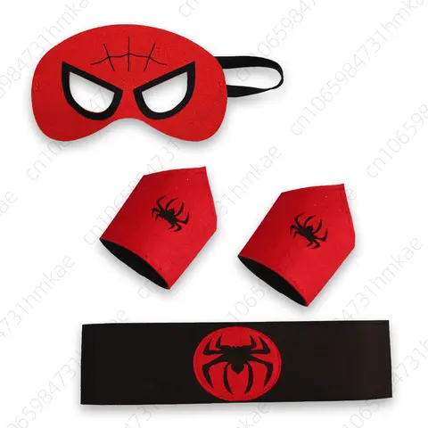 Spider Man Halloween Masks for Kids Superhero Captain America Hulk Cosplay Costume Mask Children Christmas Party Gifts