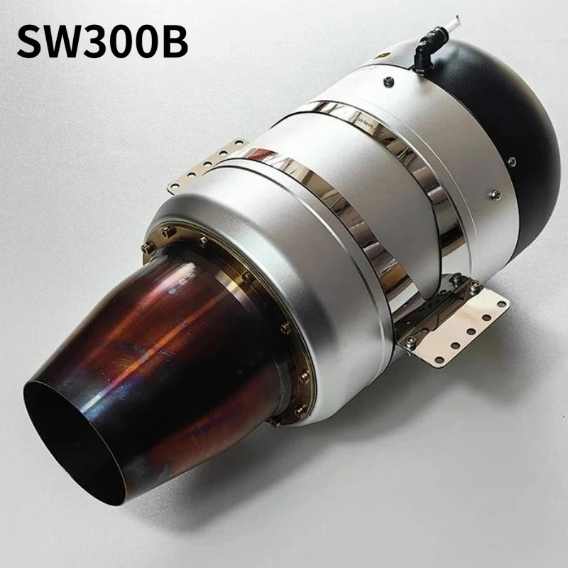 SW300B 터보제트 엔진 모델 30kg 추력 금속 터빈 엔진 모델 DIY 개조 모델 장난감
