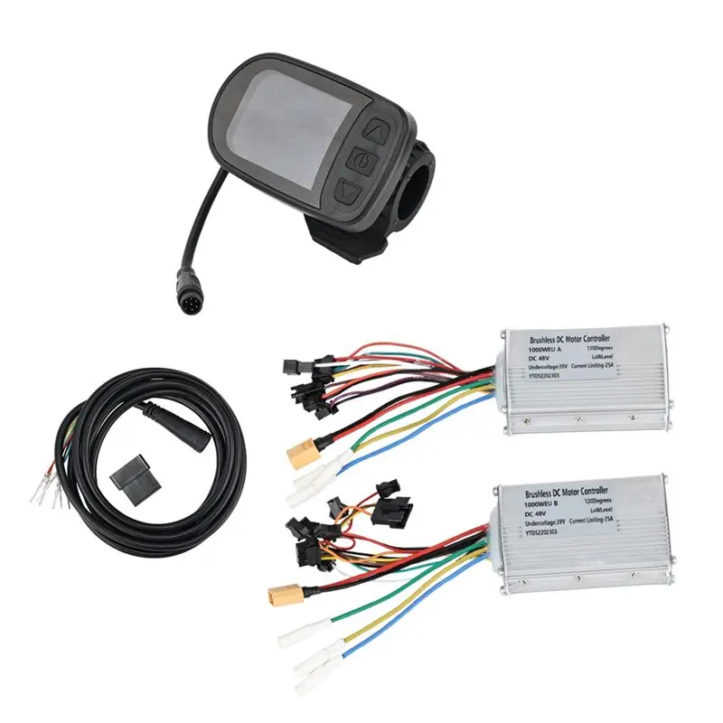 abpf-scooter-lcd-display-48v-25a-controller-for-g-booster-electric-scooter-dashboard-front-rear-controller-spare-parts