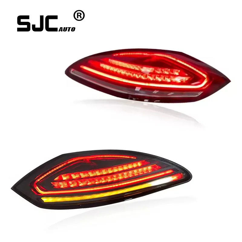 SJC Auto Car Accessories LED Rear Lamp For Porsche Panamera 970.1 2010-2013 Upgraded LED Taillight LED Car Lights Tail Lamp
