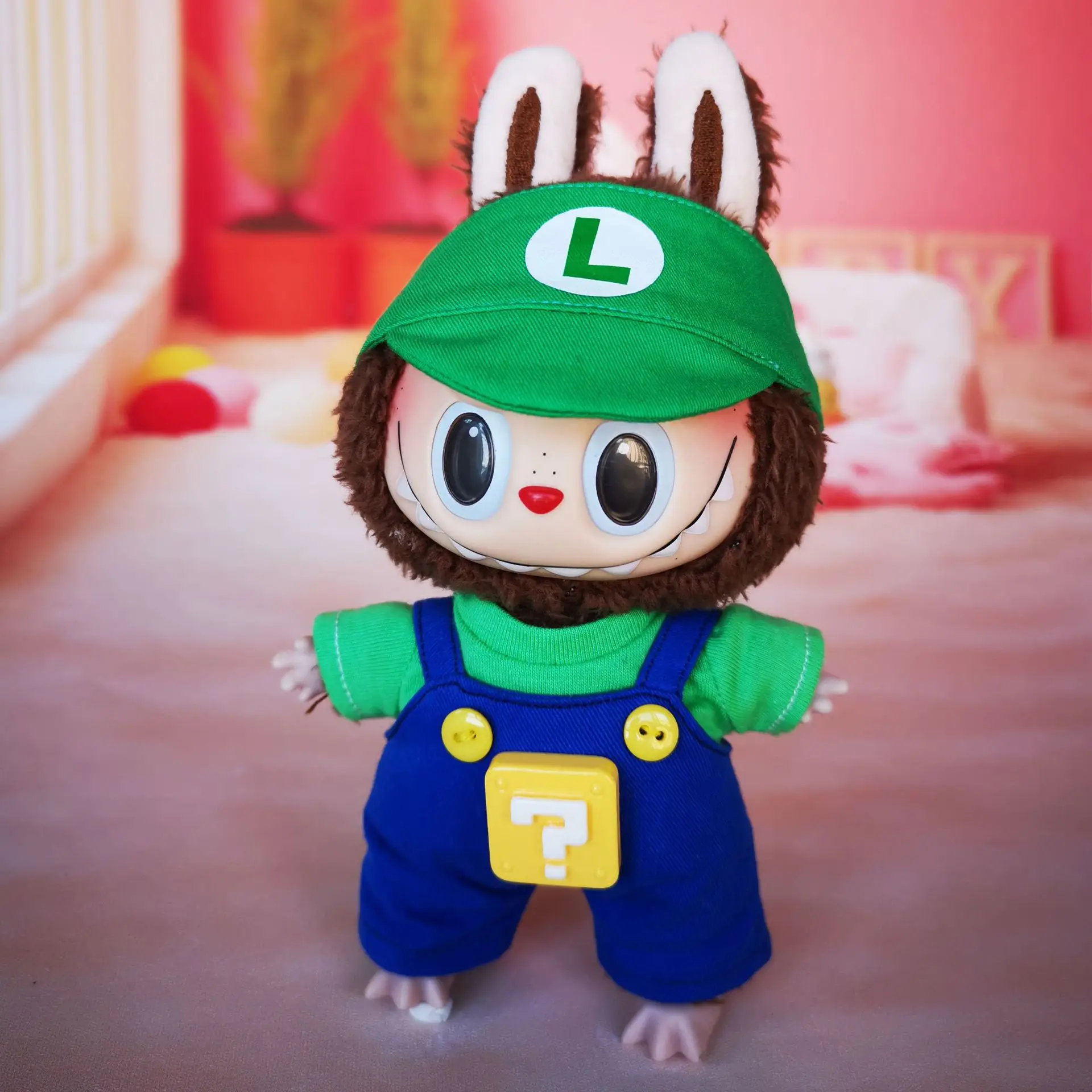 17 センチメートルラブブミニ人形服衣装帽子服靴ラブブ II 人形アクセサリー栽培座りパーティーゲームおもちゃ