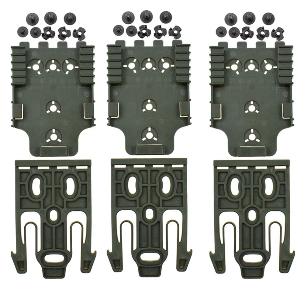 3PCS Qls Kit Quick Locking System Kit with Qls 19 and Qls22 for Quick Connect Work Holster and Accessories