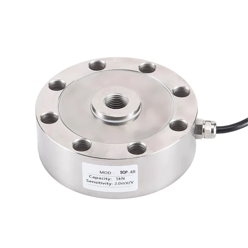 High Precise Spoke Load Cell 50t Compression Force Sensor For Pressing Machine