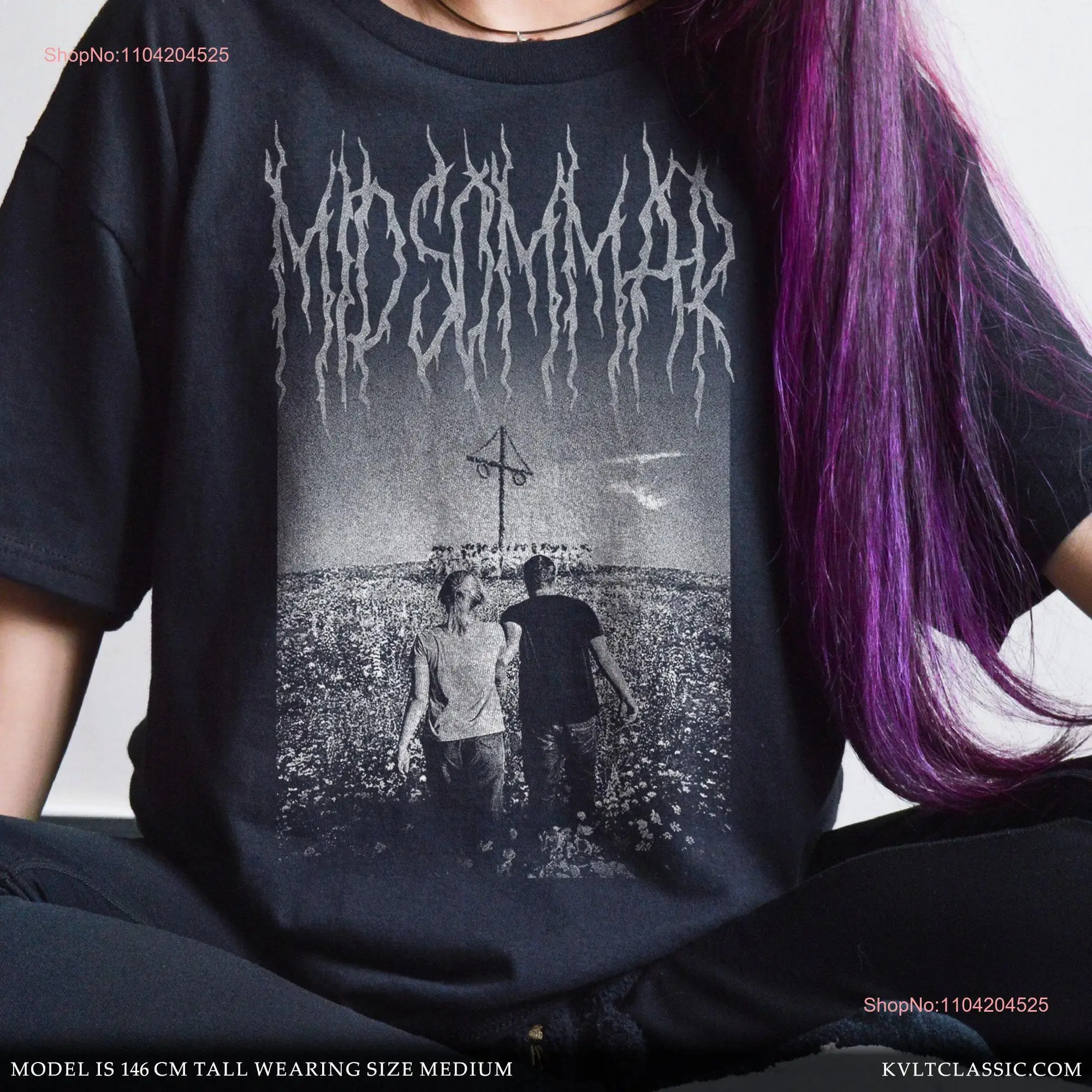 Midsommar 2019 T Shirt Metal Band Style Movie long or short sleeves