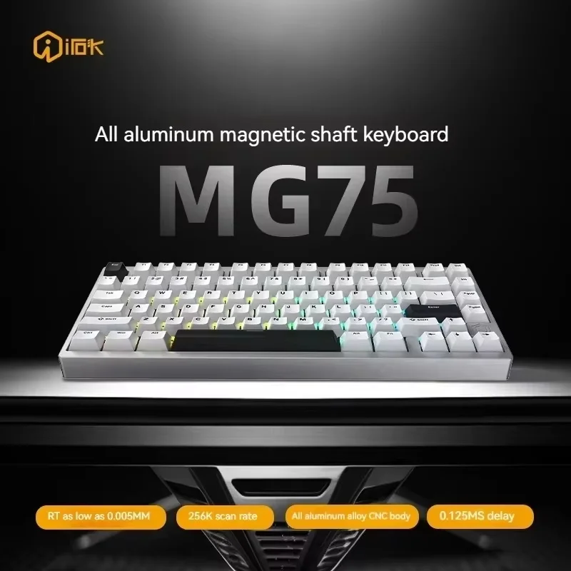 IROK MG75 PRO Magnetic Switch Keyboard Wired 8000hz RT0.005 RGB