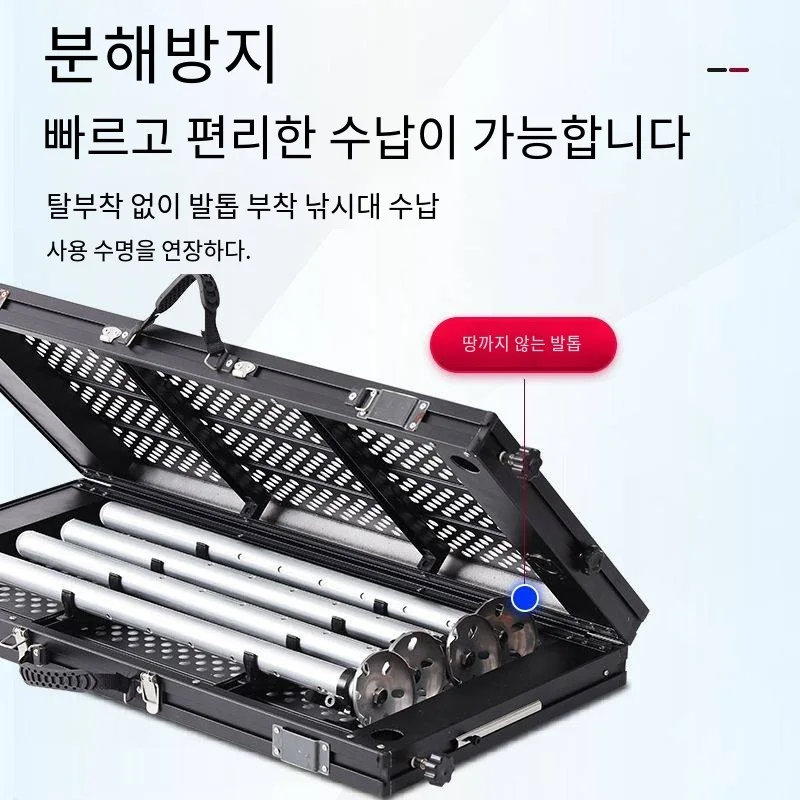 Aluminum Alloy Fishing pedestal민물좌대 Ultra Light Fishing Platform Foldable 좌대발판 Fish Sediment Freshwater 낚시좌대 Footrest낚시 플랫폼