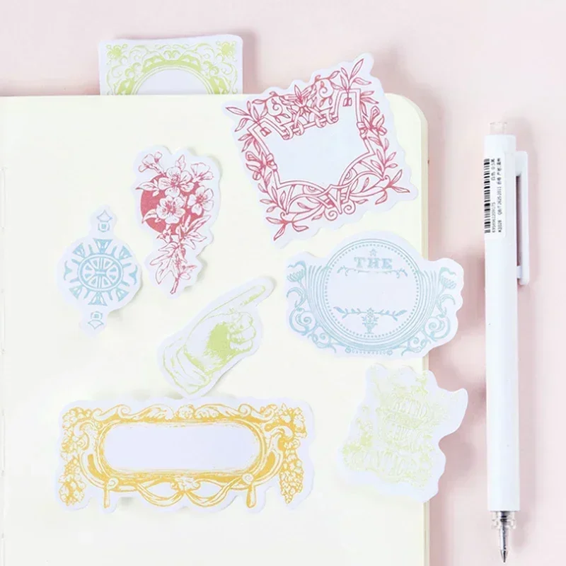 60pcs/45pcs/pack Memo Pad Paper Creative School Supplie List N Times Sticky Pads Tear Off Paper Notes Office Memo Pad