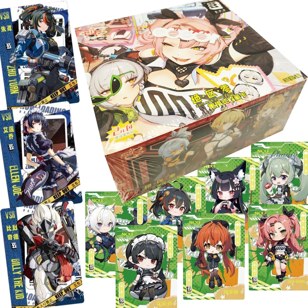 

Zenless Zone Zero Game Collection Cards Popular ARPG Characters Retro Fashion Visual Arts Special Cards Players' Favorite Gifts