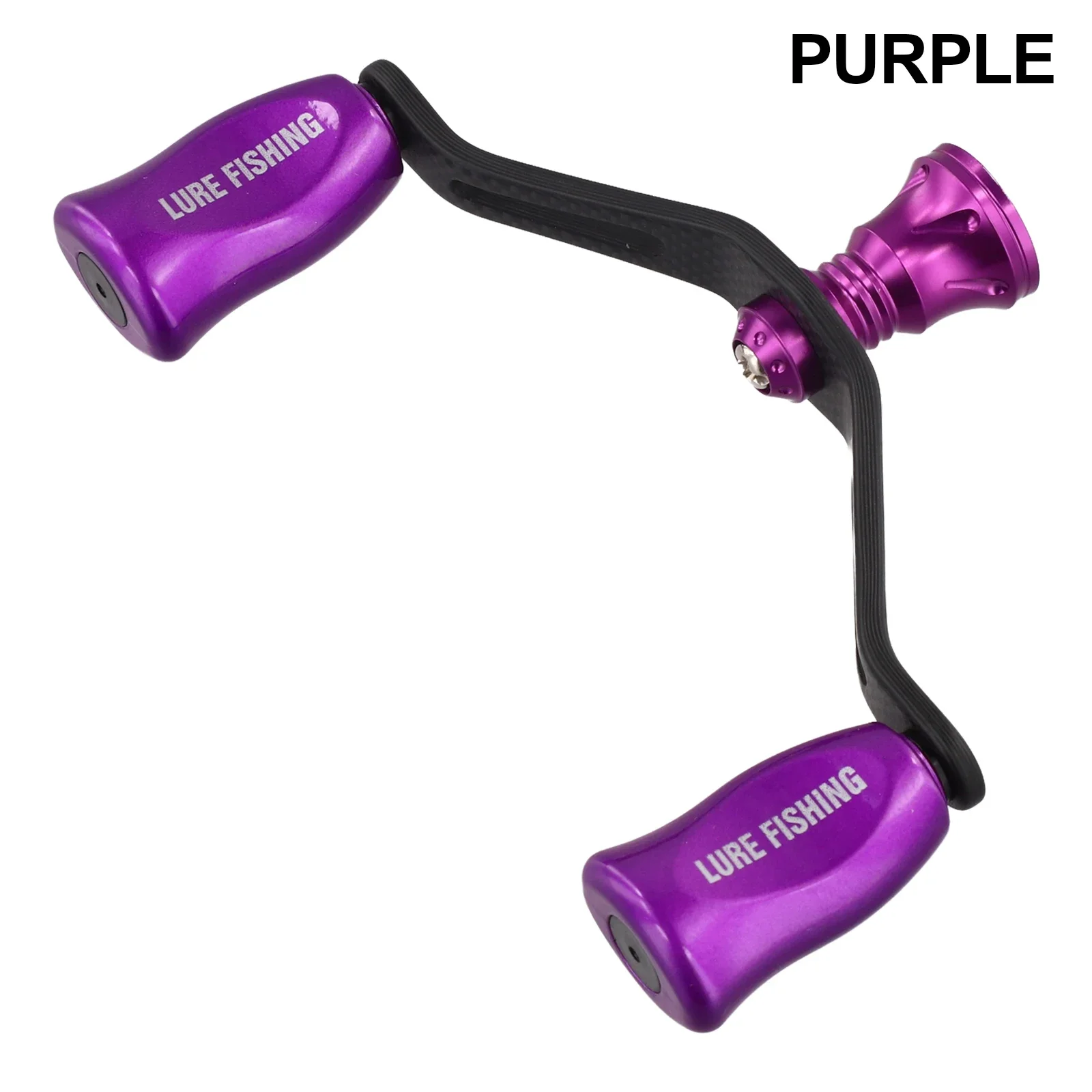 Pour EXLSTLT pour FUEGO 25g poignée à Double bascule en Fiber de carbone pour Application de bobine rotative Compatible avec la série de bobines populaires