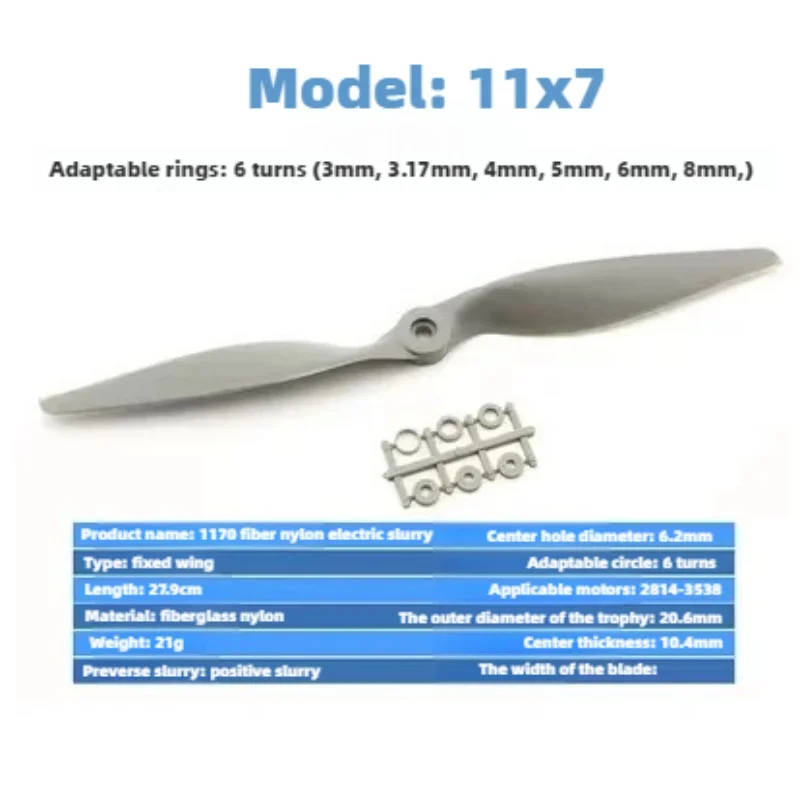 Original Gemfan RC Propeller Set für Modellflugzeug – 6x4 7x5 8x4 8x6 9*4,5 9x6 10x7 10x5 11x7 12x6 12x8 13x6,5 Hochleistungsfähig