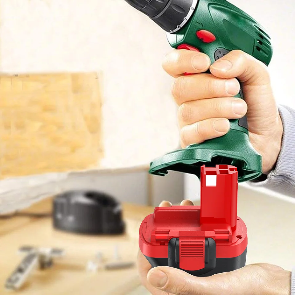 Перезаряжаемый Ni-MH аккумулятор для дрели Bosch, BAT043, BAT045, BAT120, 12 В, 3500 мАч, 2607335684, 2607335273