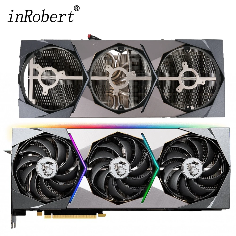 dissipador de placa de video msi geforce rtx 3080 3080ti 3090 suprim x cooler cpu dissipador rtx3080 rtx3080ti rtx3090 01