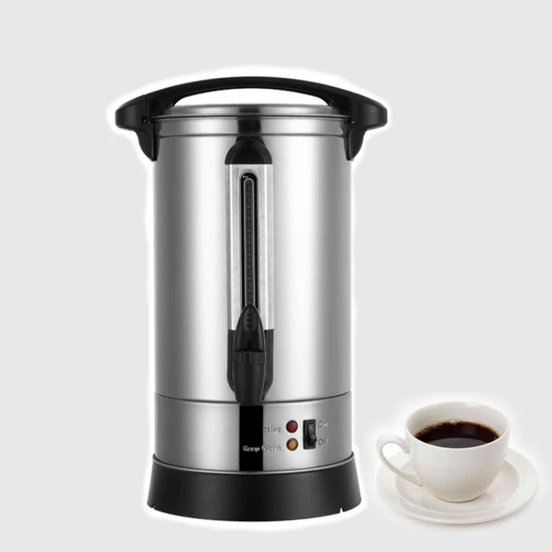 Double Chamber Large Coffee Maker Cafe Appliances 100 cups Electric Coffee Maker Cleanable Filter Commercial Coffee Machine