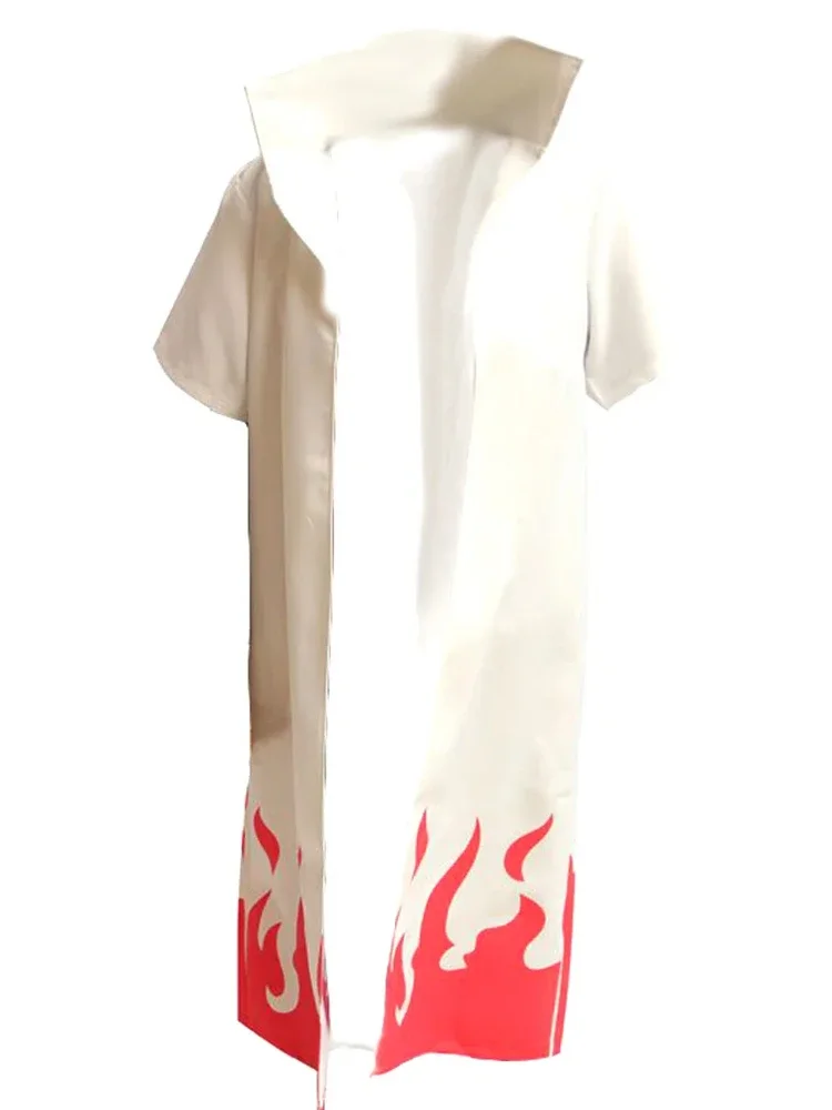 2025 halloween Brdwn Unisex 4e Generatie Yondaime Hokage Namikaze Minato Cosplay Kostuum Cap Trench view 2