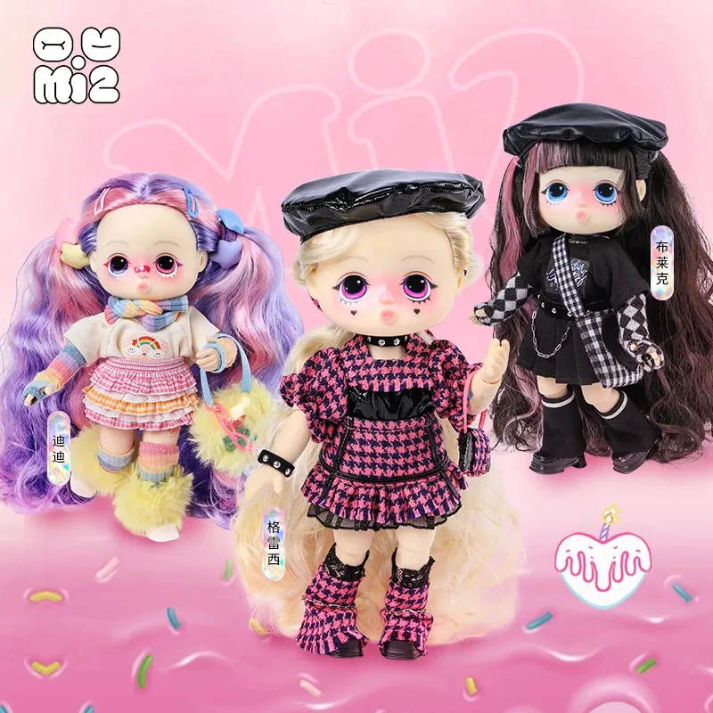 

Официальная Joint Doll Ddung Mi2 для девочек, игрушки принцессы Mi Tu 1/8 Bjd, модный набор кукол, экшн-кукла, периферийное украшение, подарок на день рождения