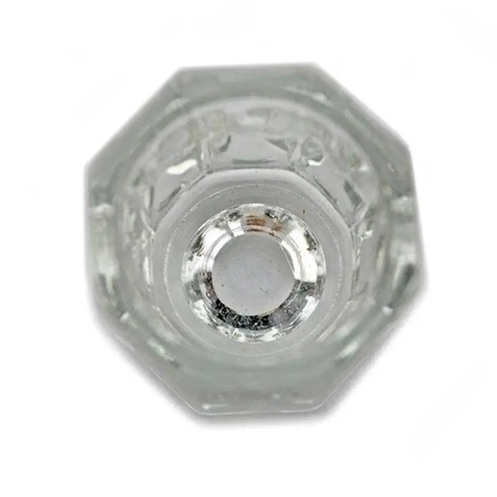 Mini bol de poudre acrylique, accessoires de Nail Art, outils de Nail Art, plat Dappen en acrylique, tasse en verre de cristal, tasse de liquide