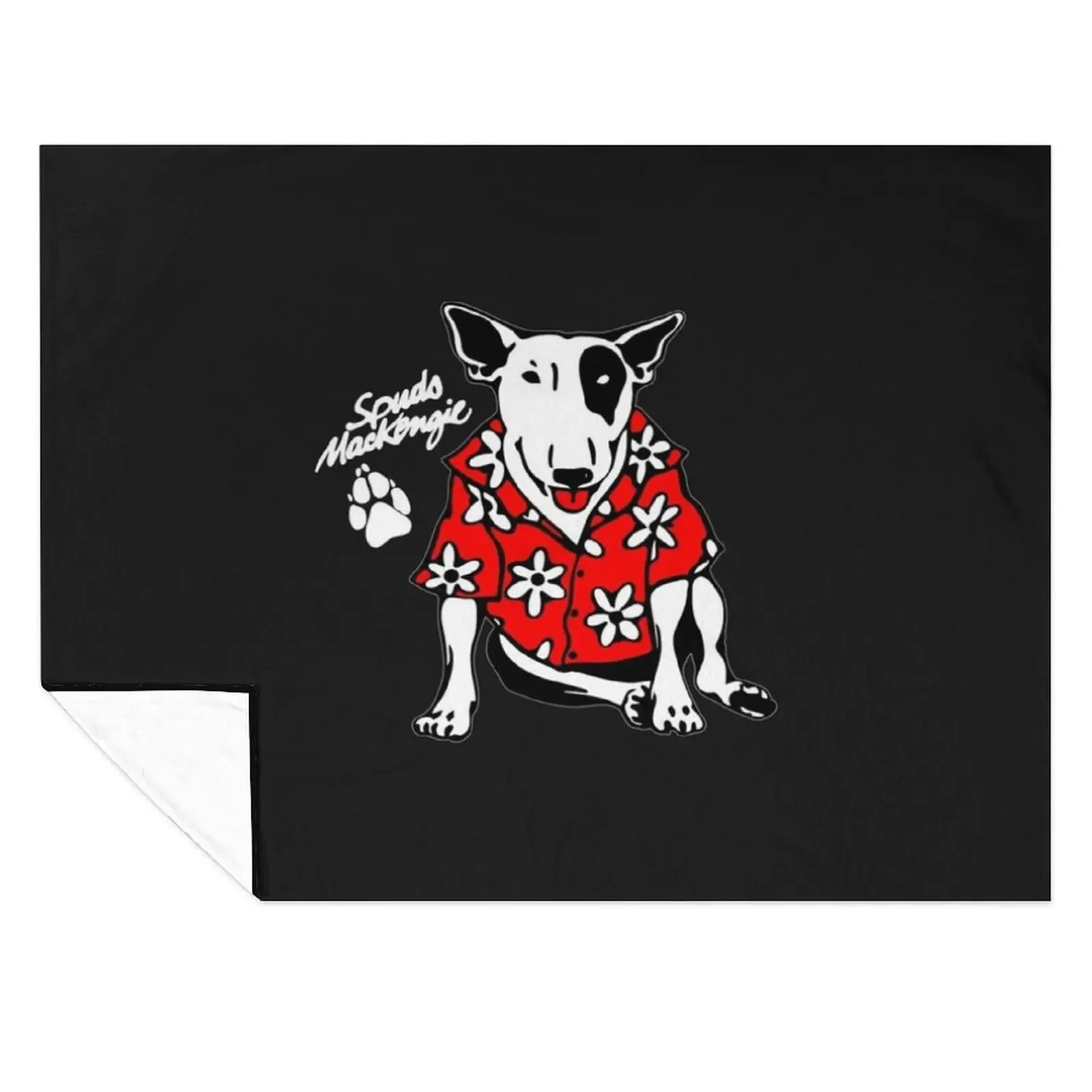 

Spuds Mackenzie Throw Blanket Single Hair Luxury Throw Large Blankets