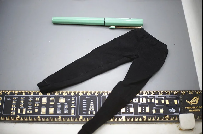 

Мужская спортивная одежда SUPERTOYS1/6, черные модные спортивные штаны для тела 12 дюймов