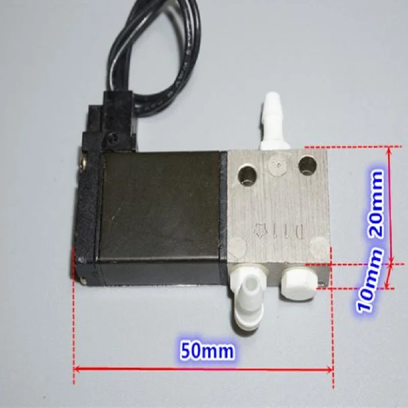 Électrovanne pneumatique DC 12V 3 voies haute fréquence, discre34B-uto A-GChRA-1BA