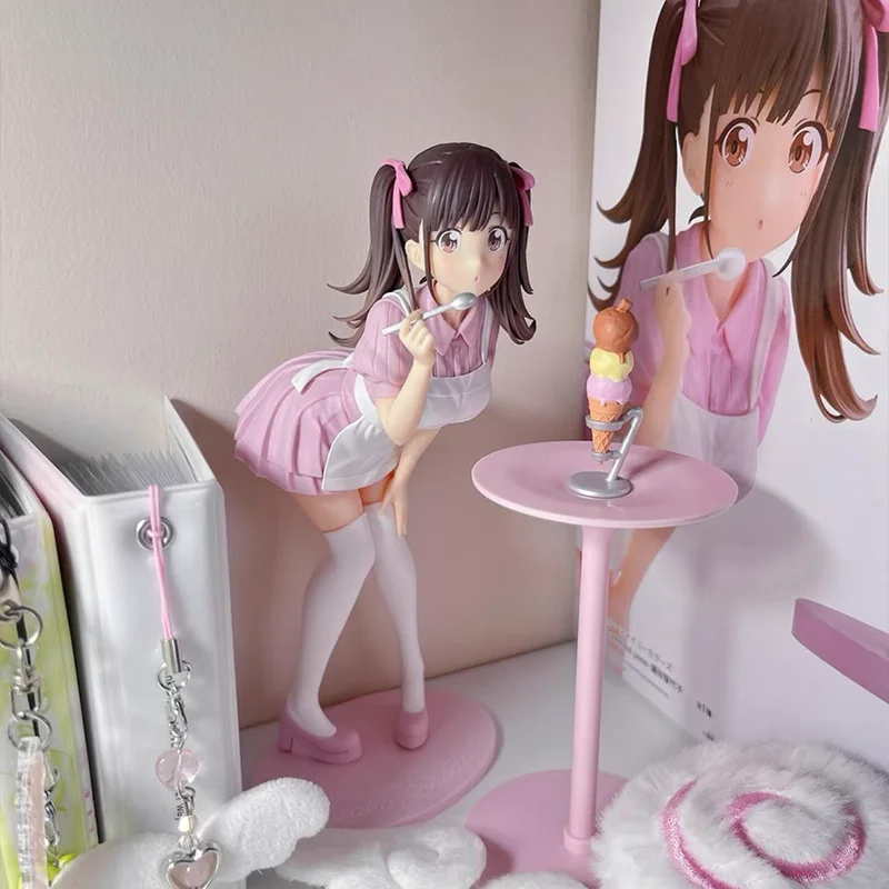 

Original Genuine Cartoon The Idolm@Ster Shiny Colors Espresto-Sweetest Pose-Chiyoko Sonoda Cute Figure Girl Toys Model Ornament