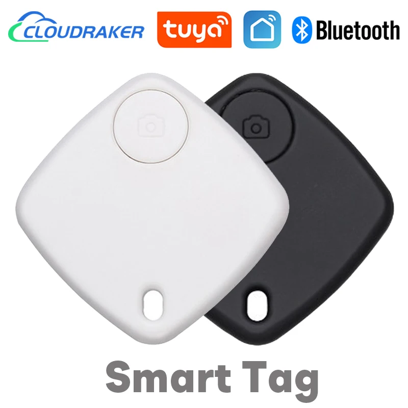 Mini Bluetooth Smart Tag Key Wallet Pet Device Finder and Locator Phone Two-way Anti-loss Alarm Tuya Smart Life Location Record