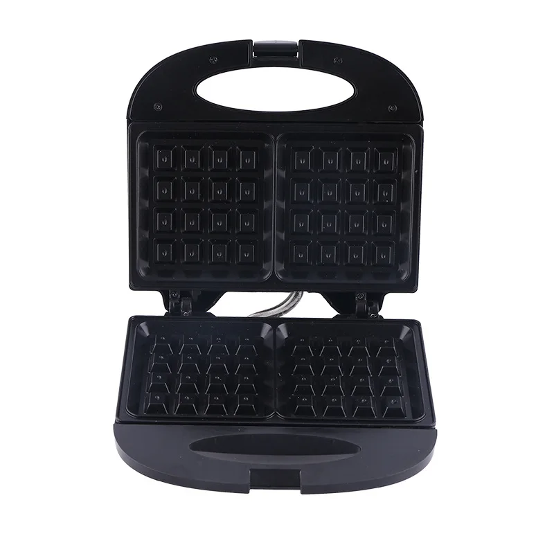 

Cross-border European double-sided heated waffle machine, household portable portable household breakfast machine, waffle machin