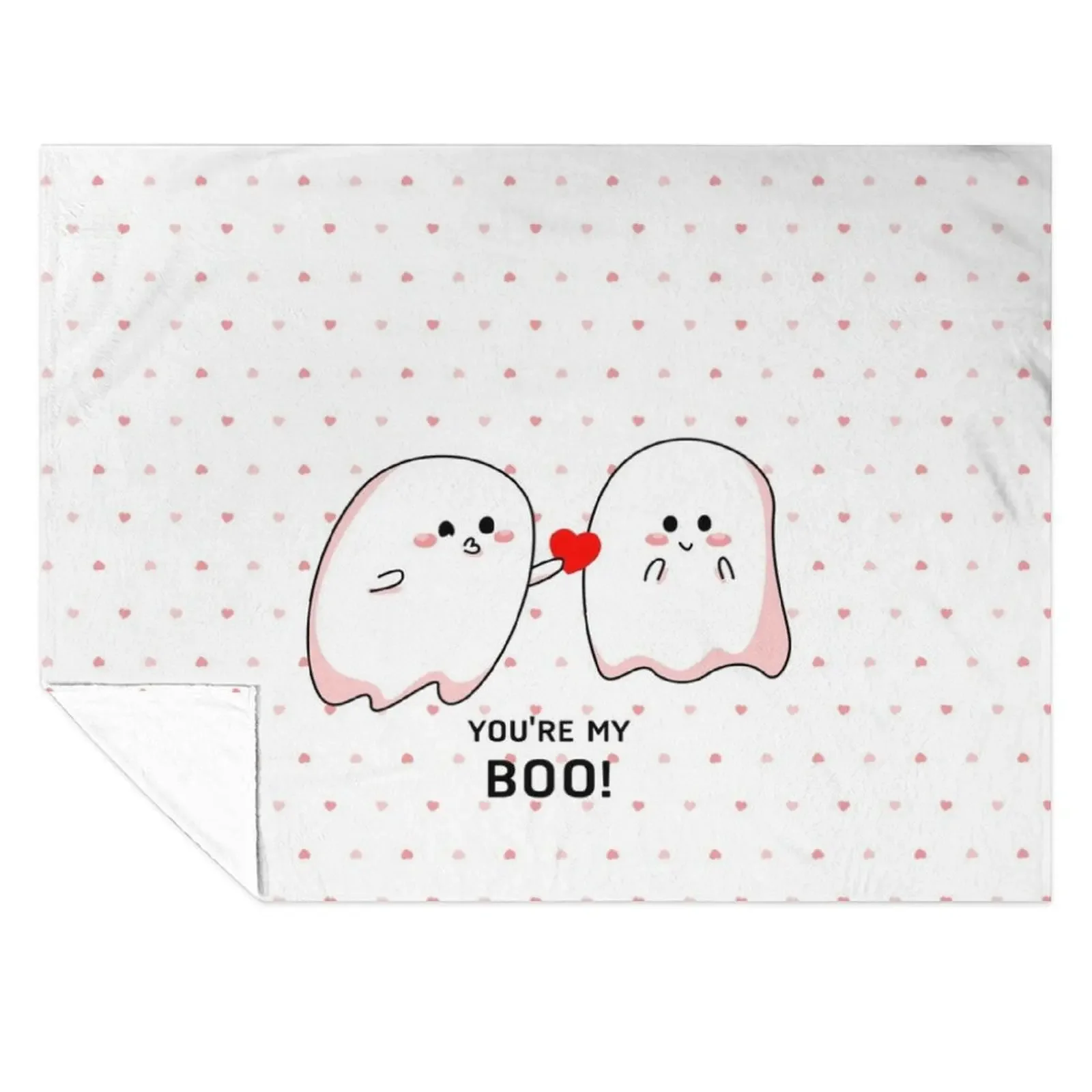 

You're My Boo Throw Blanket Cute Plaid Decorative Sofa manga Soft Blankets
