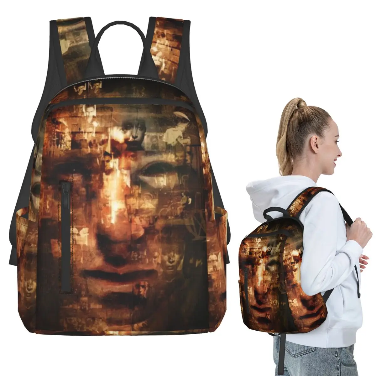 

Dream Theater Backpack Student BookBag Children School Bag Computer Shoulder Bags Boys Girls