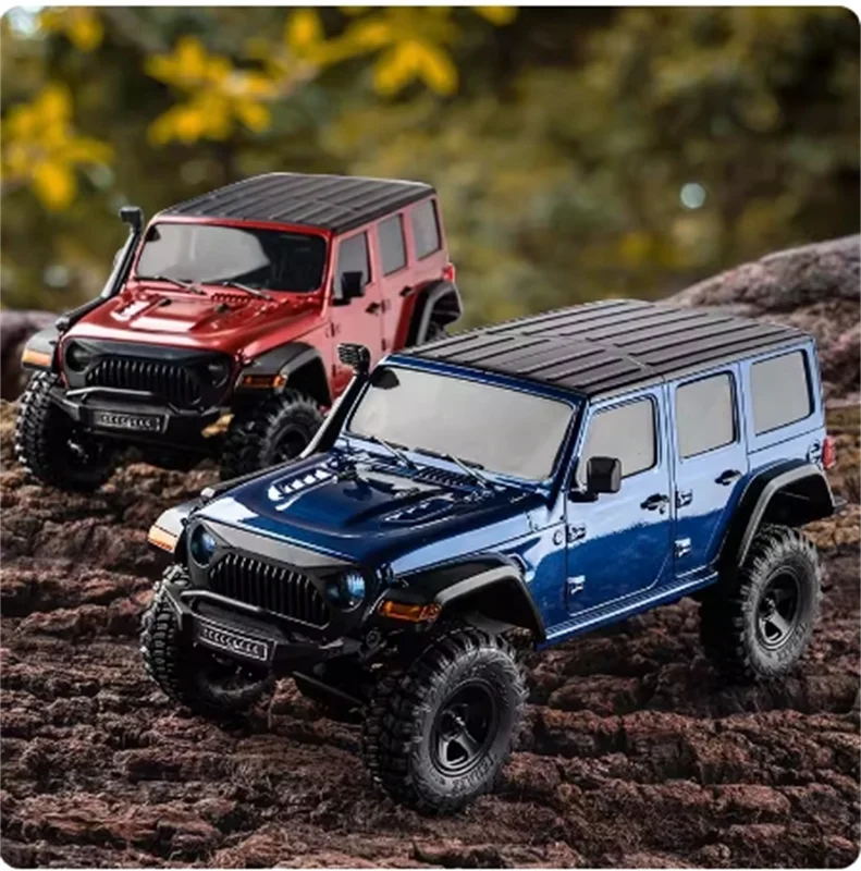 

EAZYRC масштаб 1:18 красный кролик новый Радиоуправляемый 4WD восхождение автомобиль внедорожник модель автомобиля электрическая модель игрушка