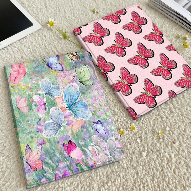 

Colorful Cartoon Butterfly Tablet Case For Xiaomi Redmi Mini Pad SE K 2 4 5 6 7 8 2023 2025 11 8.8 11.2 10.1 Pro Gift