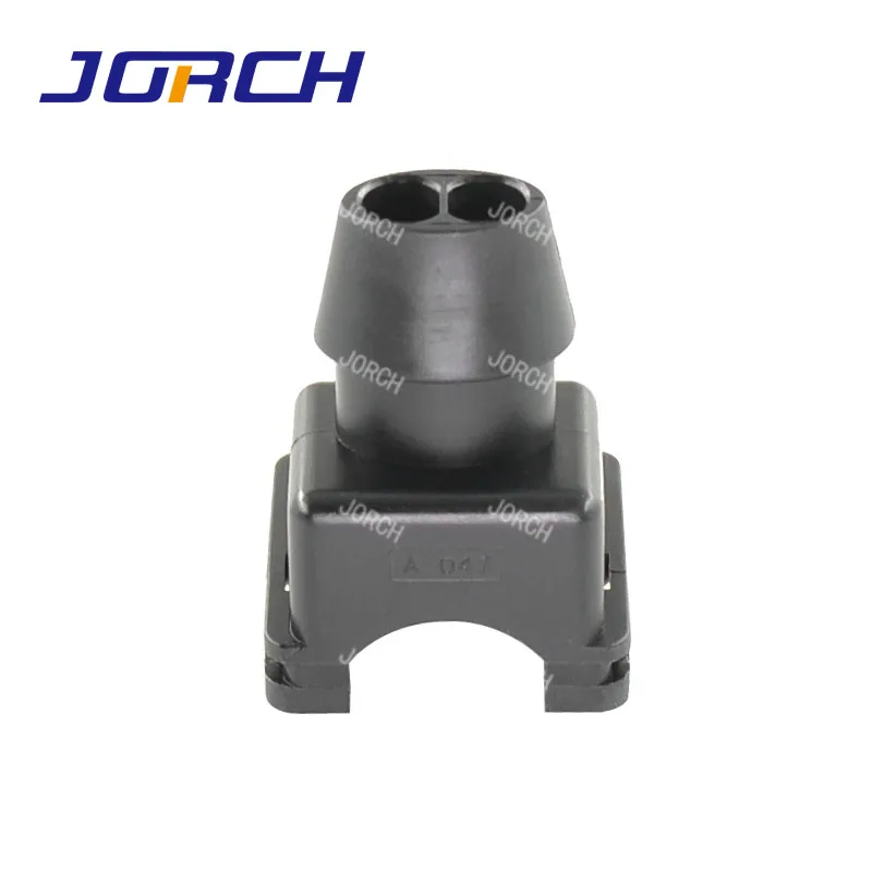 Tyco-conector de inyector de combustible de 2 pines, enchufe de alimentación Junior (mini temporizador) impermeable con bota de goma para coches, 1
