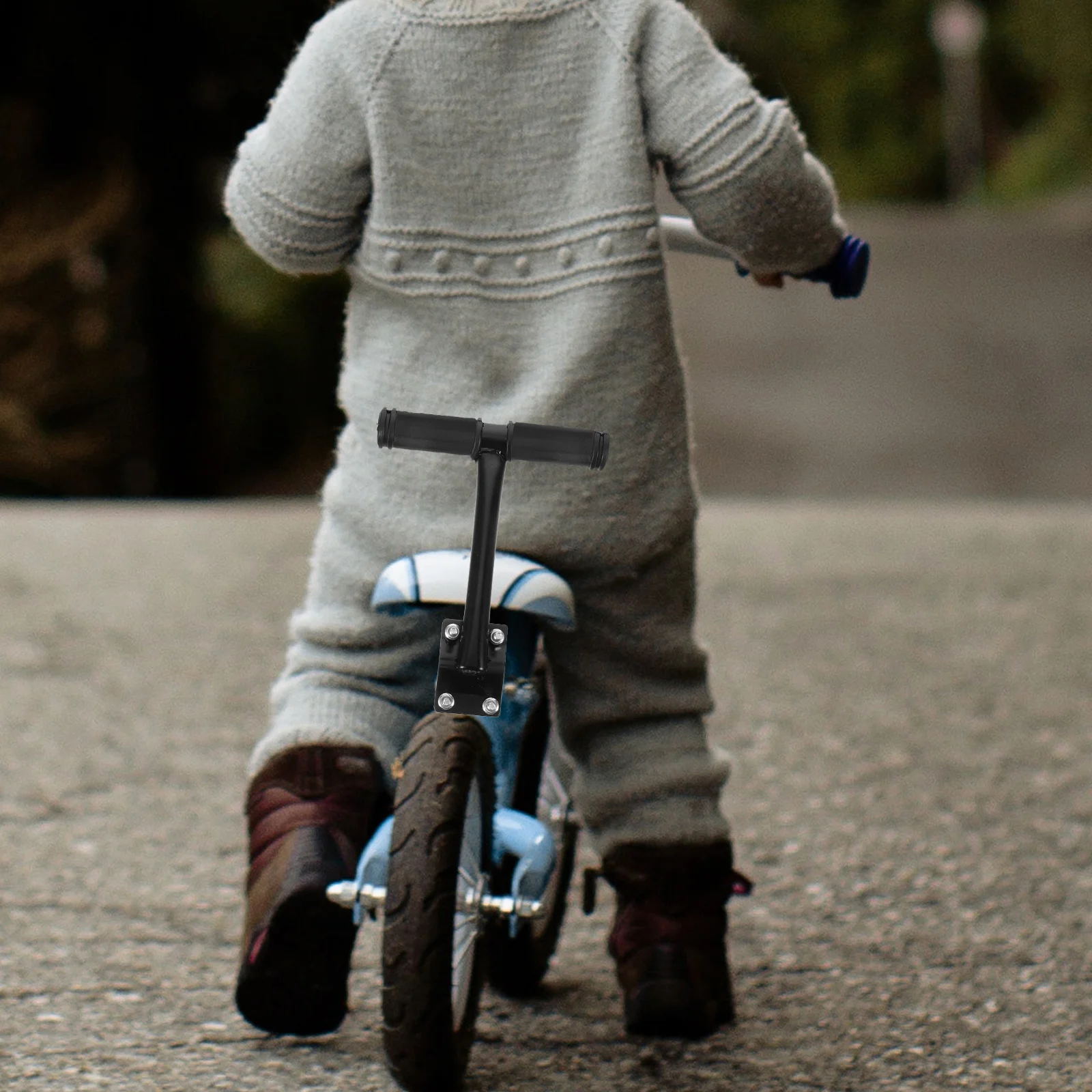 مقبض مسند ذراع المقعد الخلفي للدراجة الآمنة، قبضة مريحة غير قابلة للانزلاق لدراجات الطرق الجبلية، سهلة التركيب، دراجة المقعد الخلفي الواقي