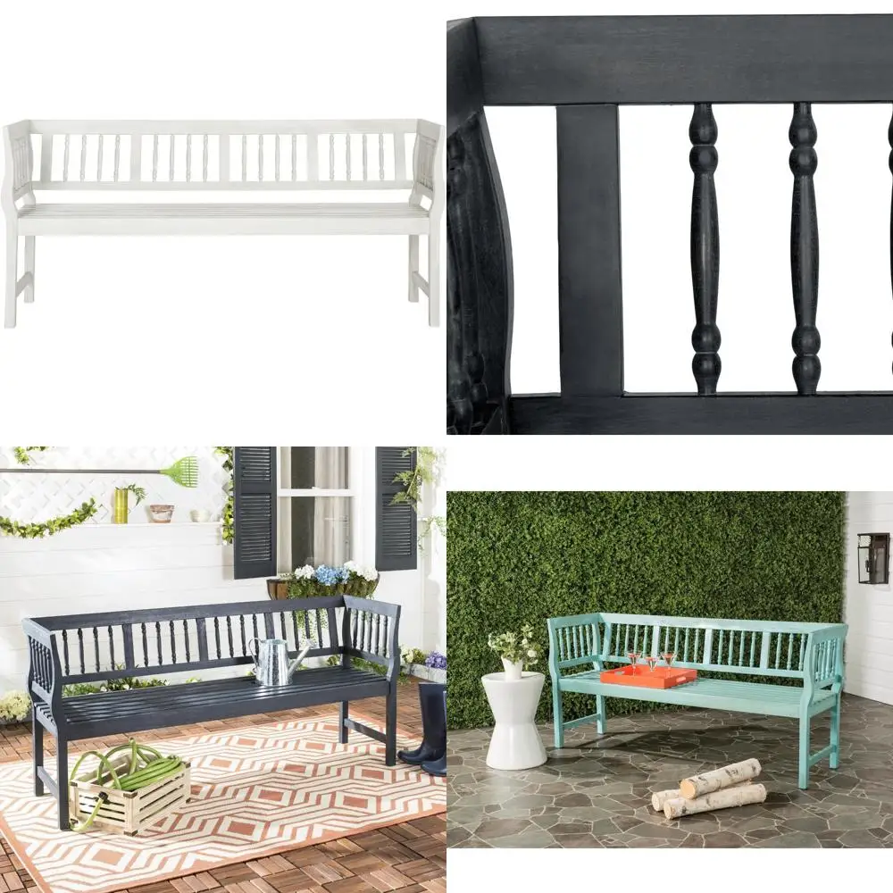 مقعد Brentwood الخارجي من مجموعة SAFAVIEH Pat6732A