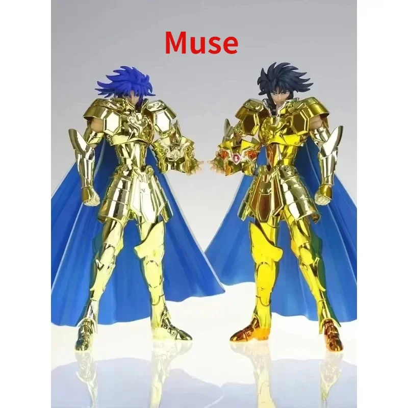 

In Stock CS Model Saint Seiya Myth Cloth EX Gemini Saga with Galaxian Explosion Gold/24K Knights of Zodiac Metal Action Figure