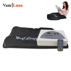 Manta de Sauna de infrarrojos lejanos para esculpir el cuerpo, bolsa de Sauna, terapia de desintoxicación profesional, máquina de belleza antienvejecimiento, máquina de Fitness, negro