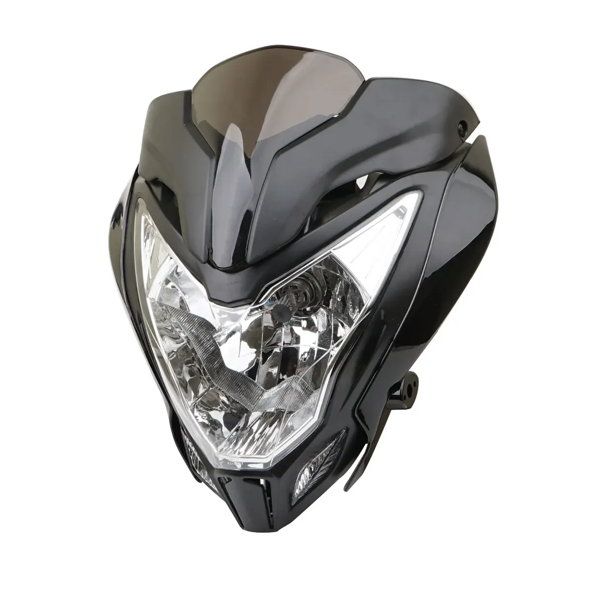 Motorcycle Front Headlight Headlamp Fairing Assembly for Bajaj Pulsar 150 200 PULSAR150 PULSAR200 Moto Headlight Accessories