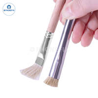 Sunshine SS-022B Motherboard Brush Anti-Static Soft Hard Bristle Clean Brush for Mobile Phone PCB Repair Cleaning Tools