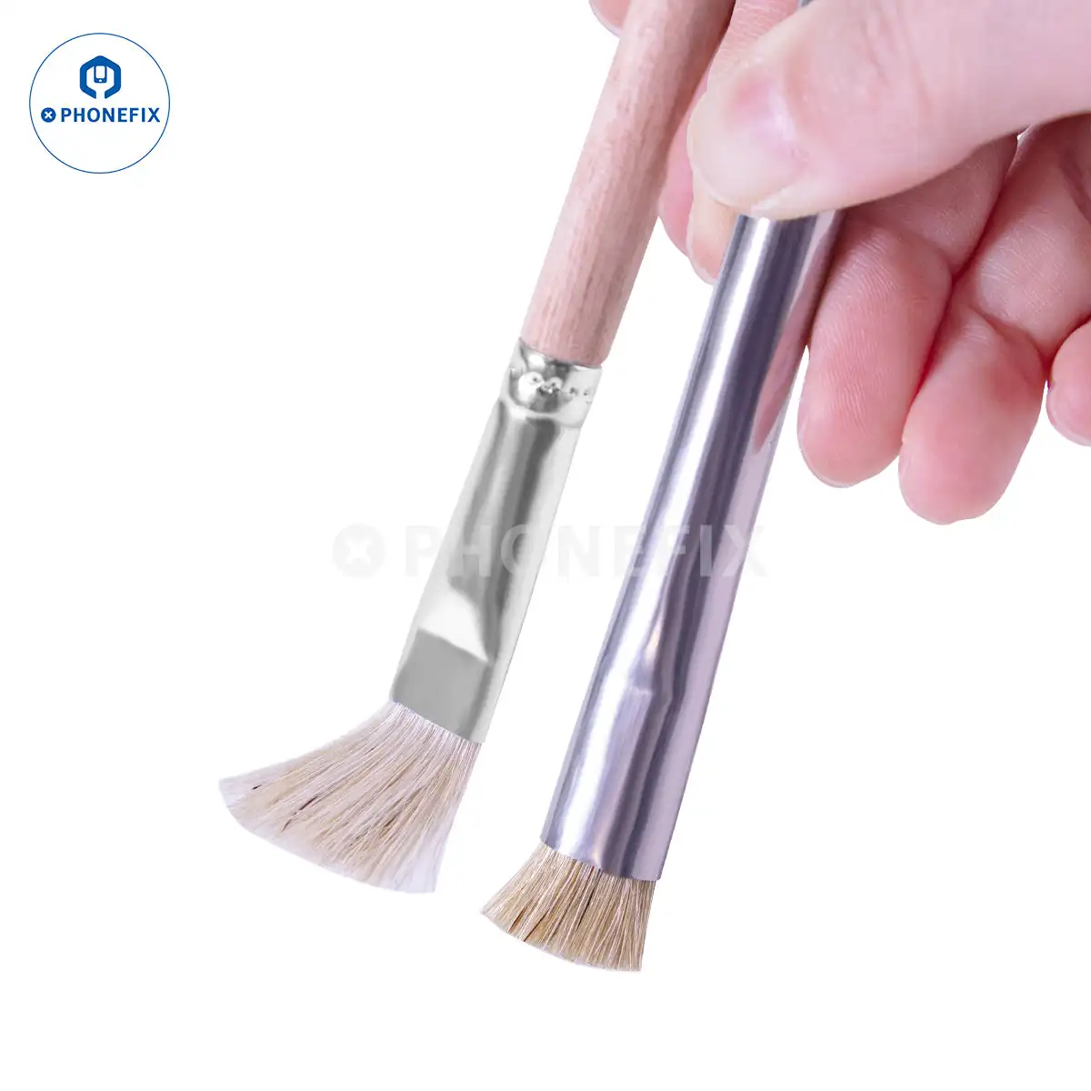 Sunshine SS-022B Motherboard Brush Anti-Static Soft Hard Bristle Clean Brush for Mobile Phone PCB Repair Cleaning Tools