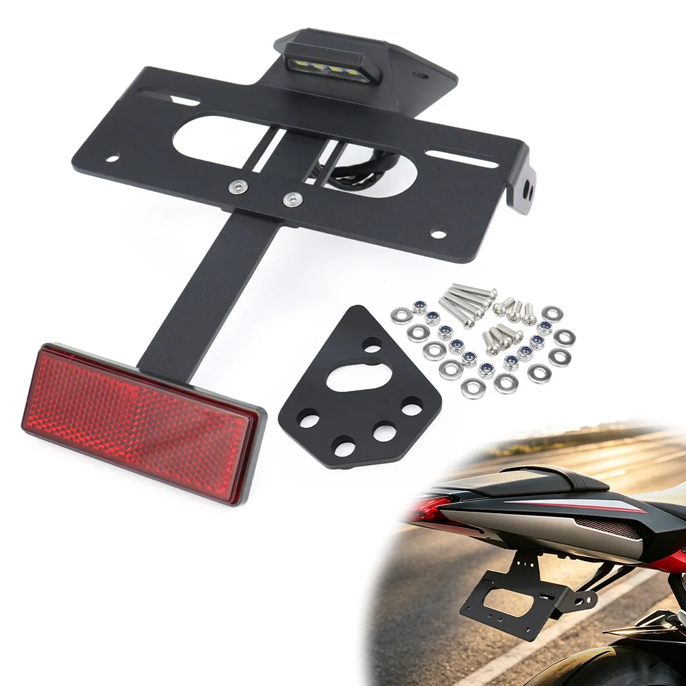 Motorcycle Rear Tail Tidy License Plate Holder Bracket For Triumph Daytona 675/R Moto2 765 Street Triple 765 (R/S/RS) Moto2 765