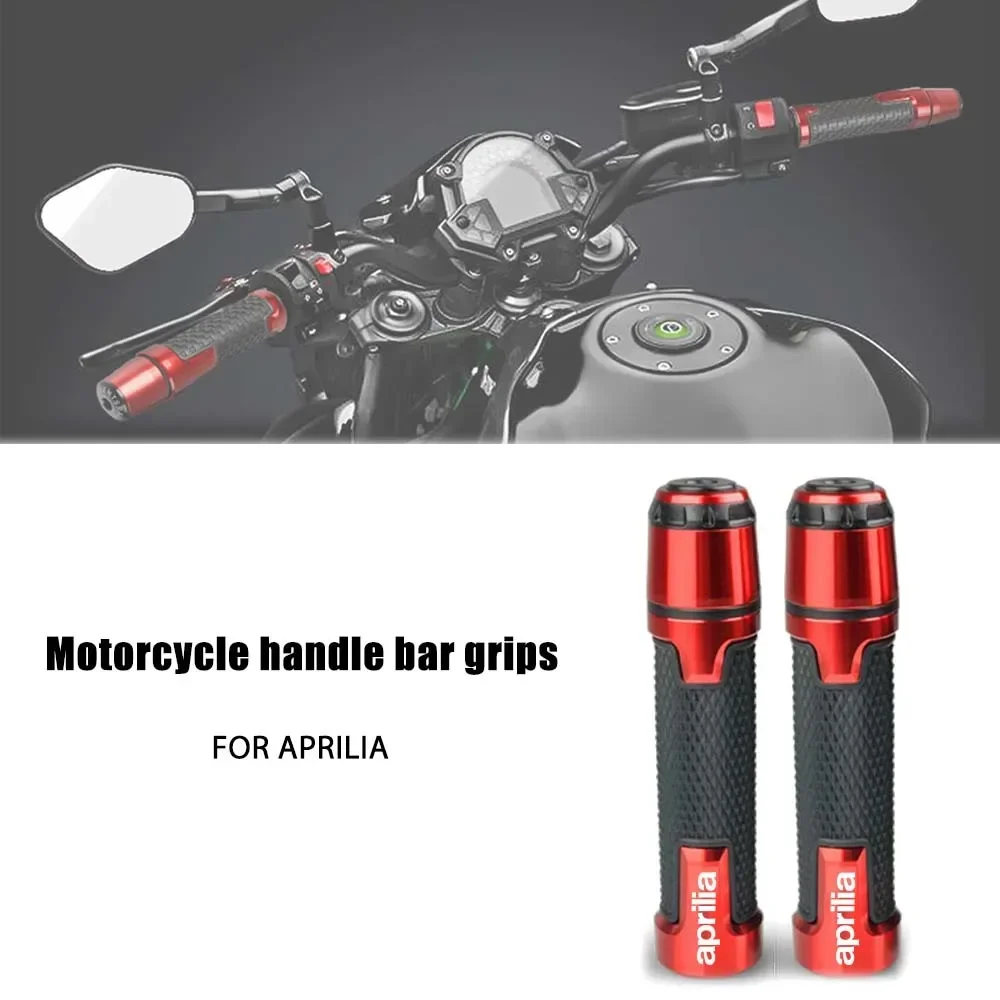 

For Aprilia Rs 125 1000 R 2000 250 50 Rx50 650 750 200 500 Rs 250 All Years 7/8" 22MM Hand Grips End Handlebar Handle Grip Ends