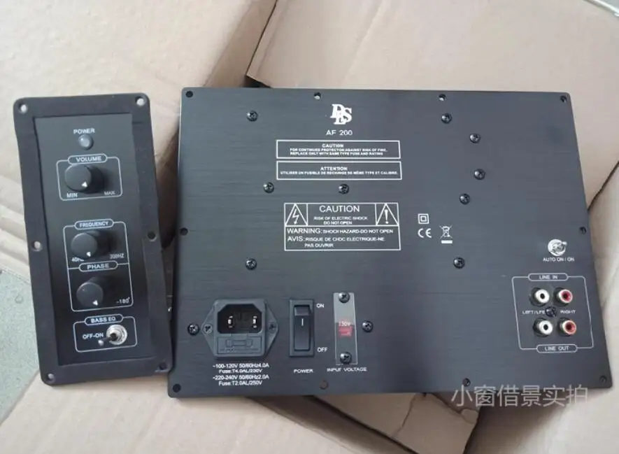 

Плата усилителя сабвуфера 300 Вт DLS AF200 Fever Bass и tone Split design