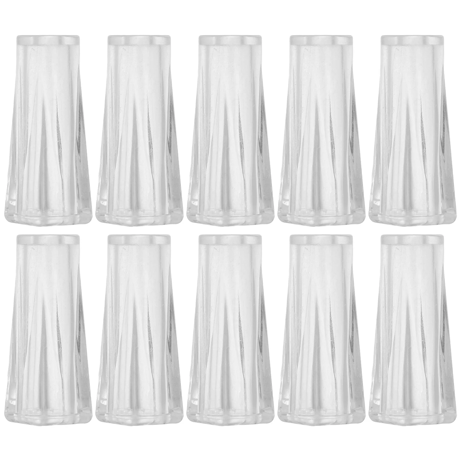 

10Pcs Transparent Blind Cord Knobs Clear Cord Tassels Pull Drops Replacement Parts for Window Blinds Roman Shades Curtains